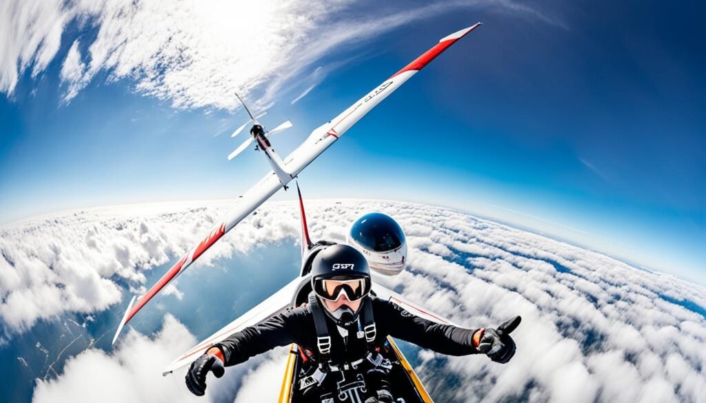 GoPro camera settings for aerobatic flight