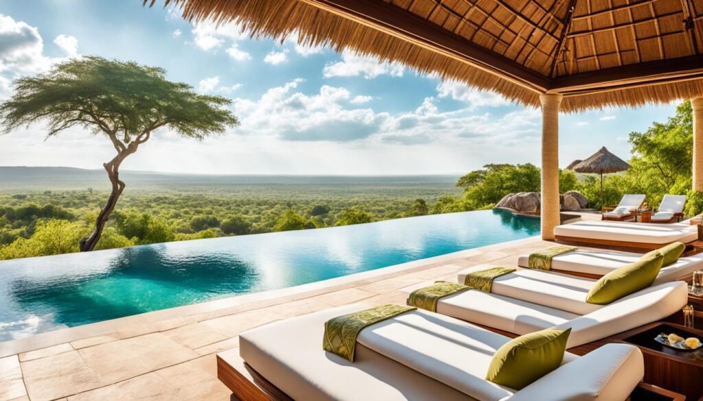 luxury african honeymoon resort