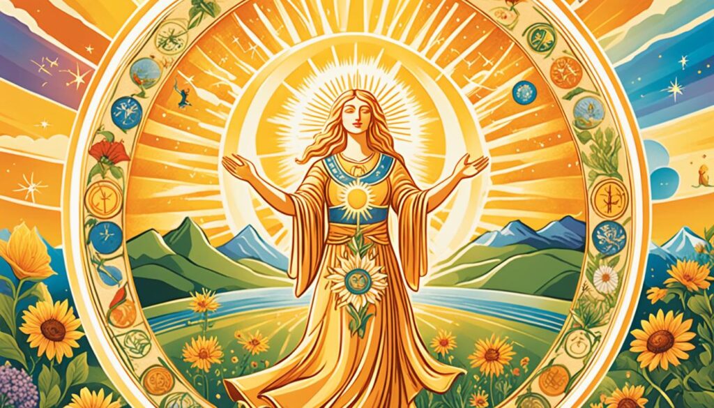 sun tarot birth cards